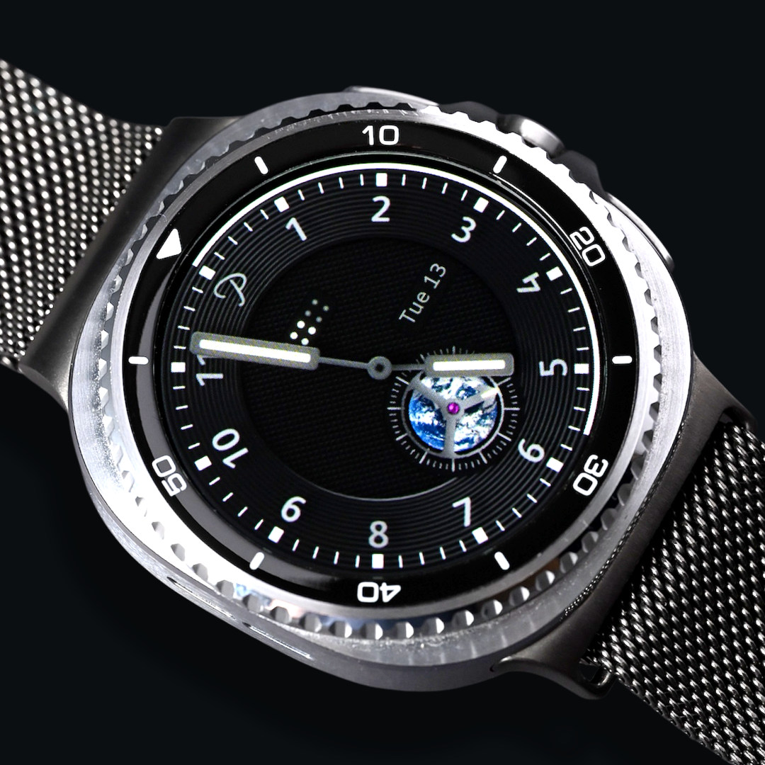 Earth Tourbillon Watch Face