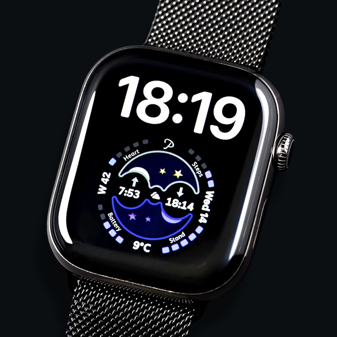 Iftar Dual Moons Watch Face