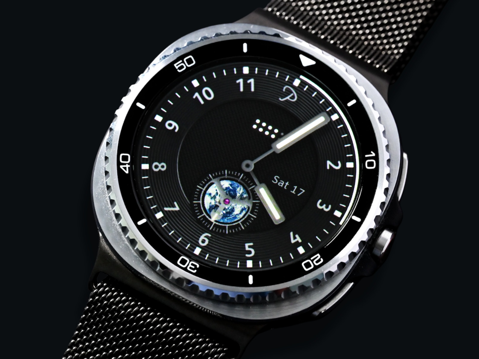 Earth Tourbillon Watch Face