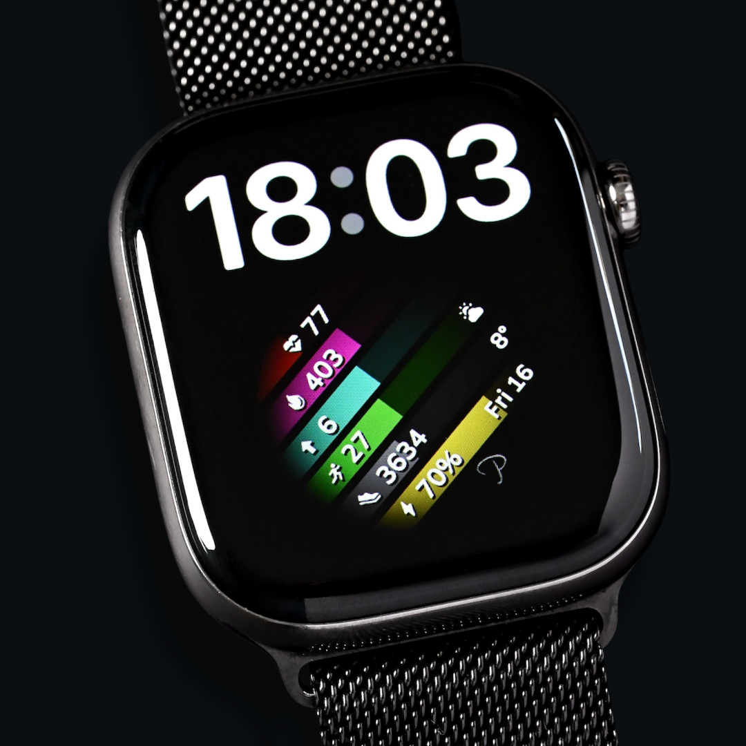 Multicolor Watch Face
